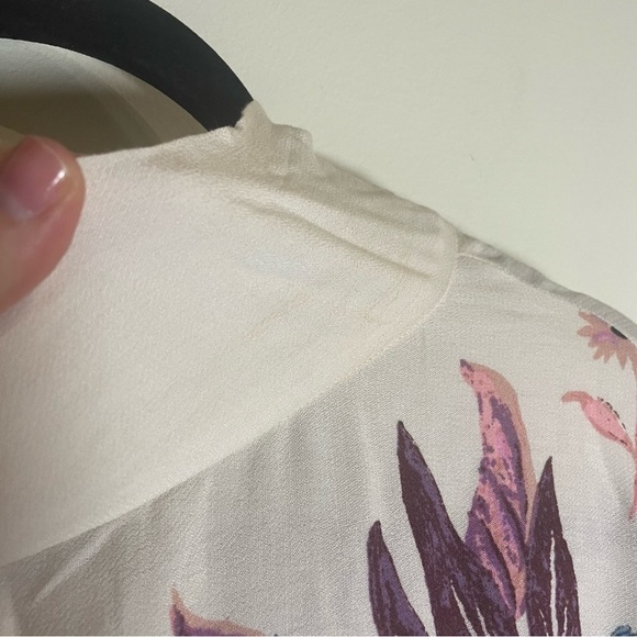 FREE PEOPLE Gemma Floral Tunic Minidress in Ivory - Picture 9 of 12